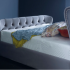 Hilton Upholstered 4ft Small Double Size Bed Frame